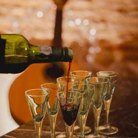 Lisbona: Spettacolo di Fado con vino in un luogo storico