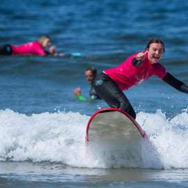 Corso di surf a Caparica