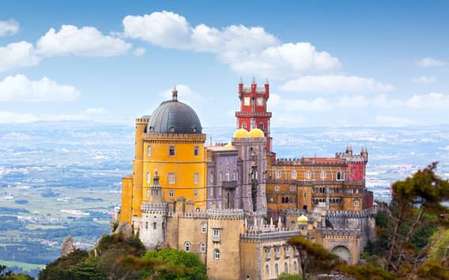 Lisbona: Tour guidato di un giorno a Sintra, Pena, Regaleira e Cascais