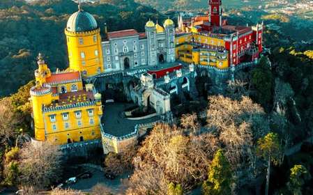 Lisbona: Tour di Sintra, Palazzo Pena, Cabo da Roca e Cascais