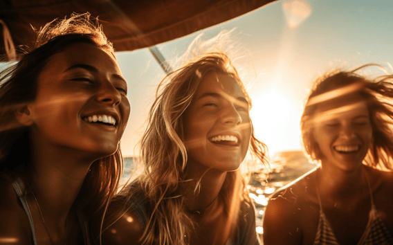 Lisbona: Crociera in barca al tramonto con DJ e Open Bar