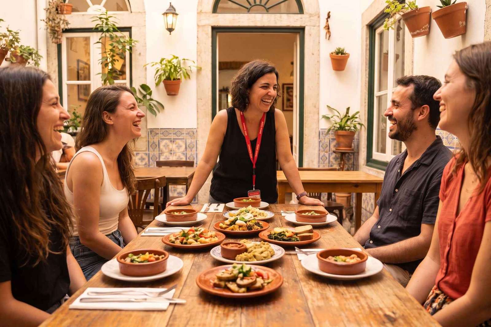 Lisbona: tour a piedi con degustazioni di cibo vegano e cultura