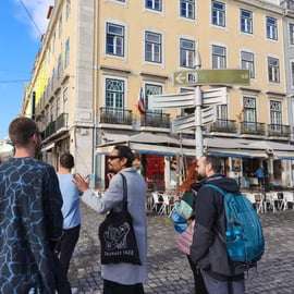 Lisbona: tour guidato a piedi dei punti salienti della città