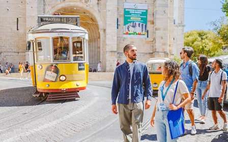 Tour a piedi del meglio di Lisbona: Rossio, Chiado e Alfama