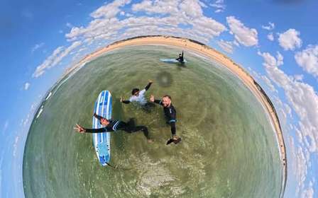 Lisbona: Lezione di surf sulla spiaggia di Costa de Caparica