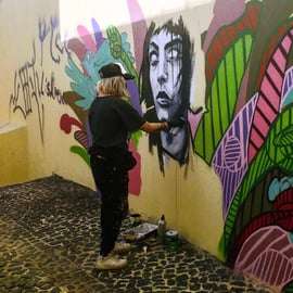 Lisbona: Tour dell'arte di strada
