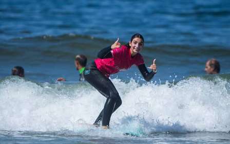 Corso di surf a Caparica