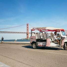 Tour panoramico di Lisbona di 3 ore in Tuk Tuk
