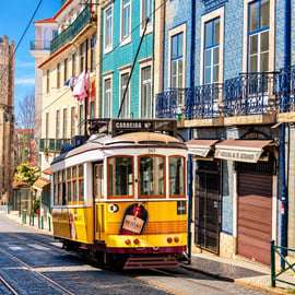Lisbona: Tour del centro storico in tuk tuk
