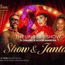 Lisbona: Spettacolo di cabaret erotico e cena