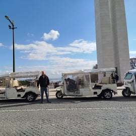 Lisbona: tour panoramico di 3 ore in Tuk-Tuk