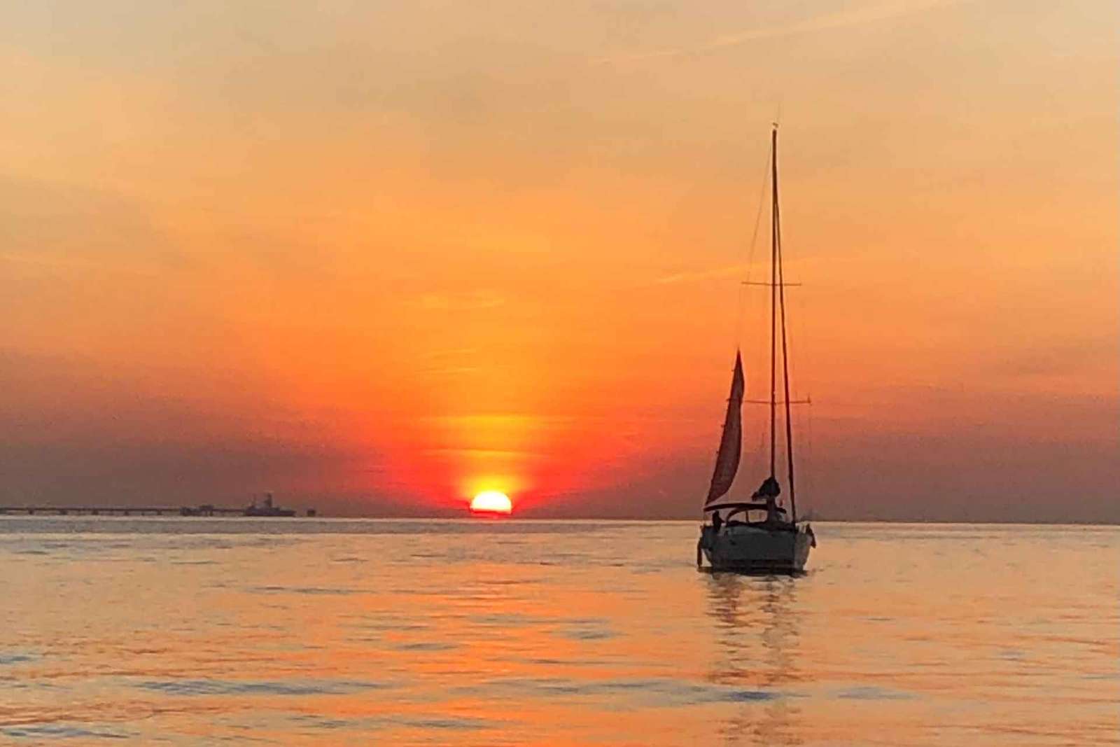 Lisbona: Crociera al tramonto