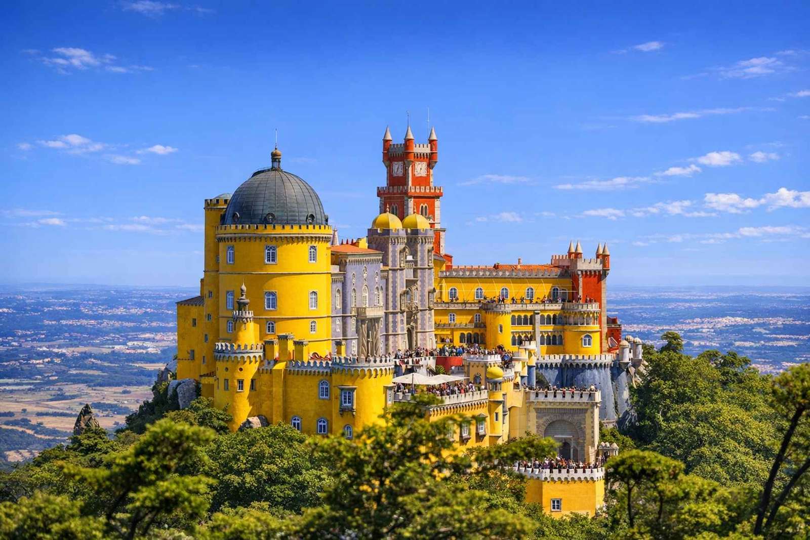Lisbona: Sintra, Palazzo Pena, Roca Cape Coast e Cascais - 8h