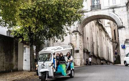 Lisbona: tour guidato di mezza giornata in tuk tuk