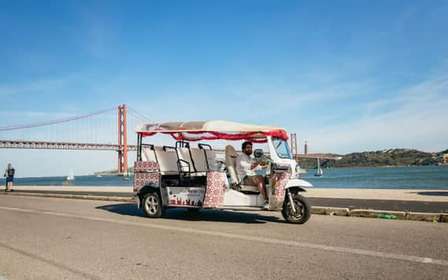Tour panoramico di Lisbona di 3 ore in Tuk Tuk
