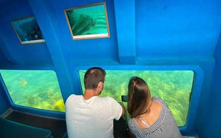 Sesimbra: tour in barca per famiglie con visione del sottomarino