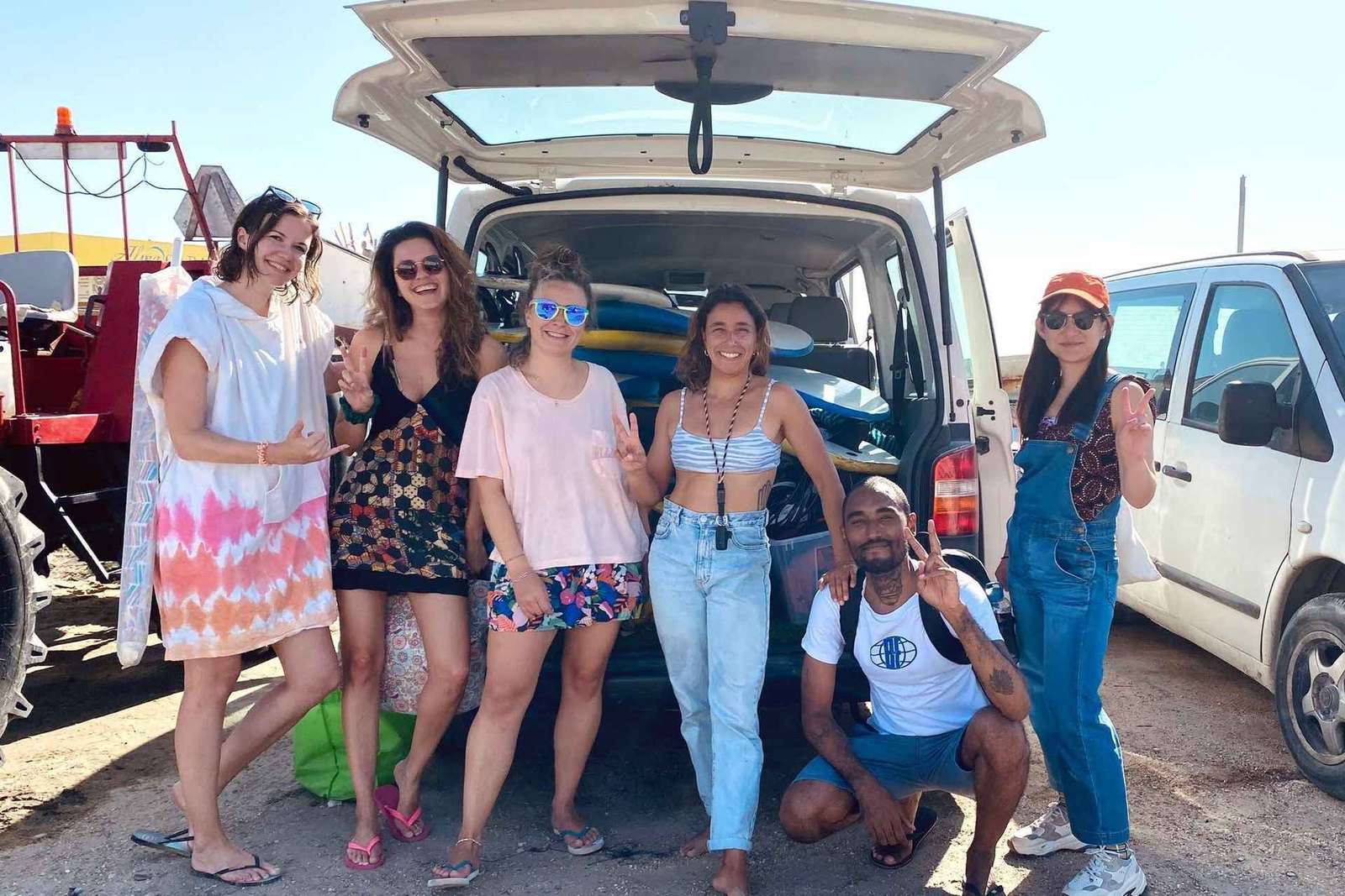 Guida al surf di Lisbona - Corso di surf & Pick up