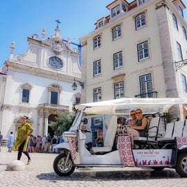 Tour panoramico di Lisbona di 3 ore in Tuk Tuk