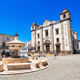 Da Lisbona: ÉVORA + Cappella delle Ossa + MONSARAZ + Vini dell'Alentejo