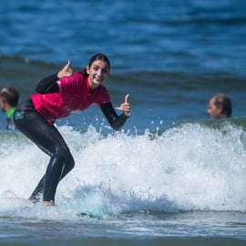 Corso di surf a Caparica