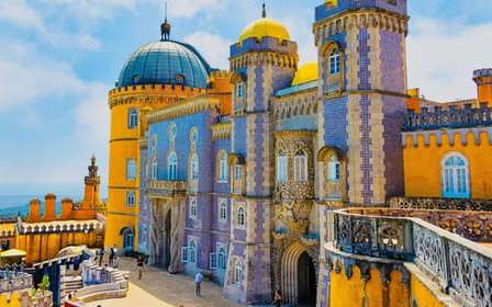 Lisbona: Tour di Sintra, Palazzo Pena, Cabo da Roca e Cascais