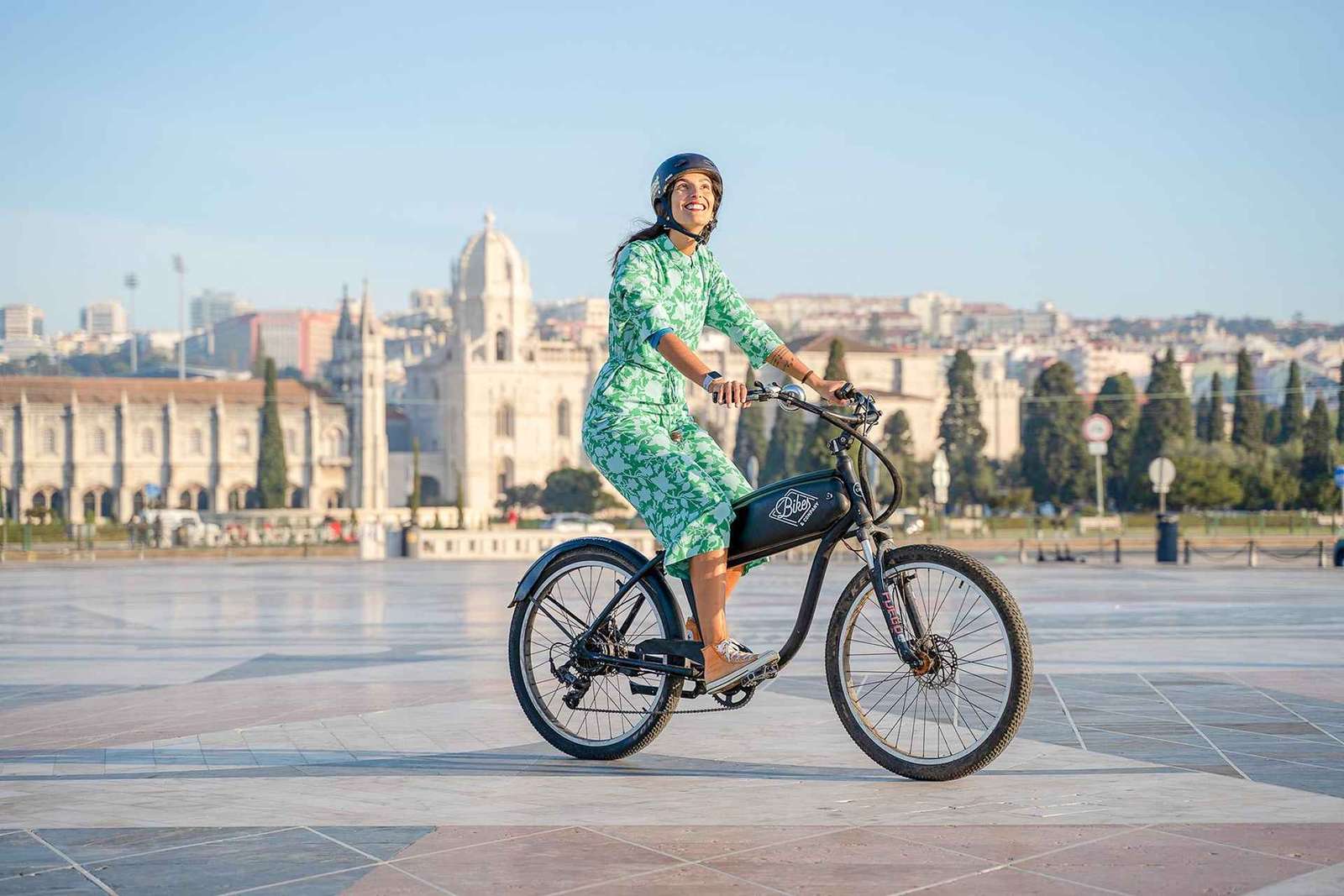 Lisbona: Scoprire la città, noleggio di biciclette elettriche