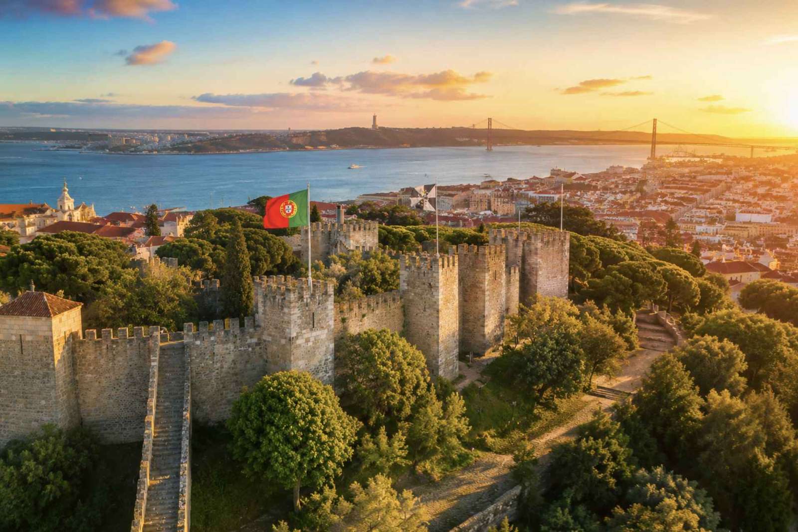 Castello di São Jorge: ingresso con accesso prioritario e audioguida