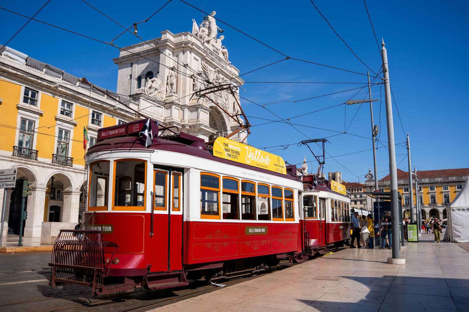 Lisbona: 72/96 ore di biglietto per autobus Hop-on Hop-off, tram e battello