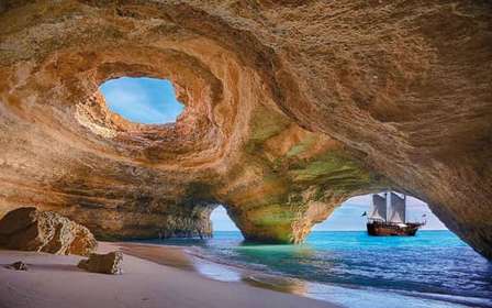 Da Lisbona: Algarve, grotta marina di Benagil e tour di un giorno a Lagos