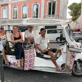 Tour panoramico di Lisbona di 3 ore in Tuk Tuk