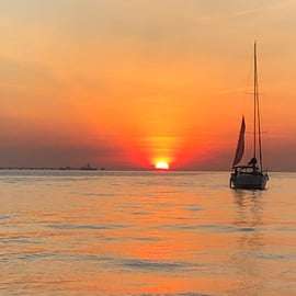 Lisbona: Crociera al tramonto