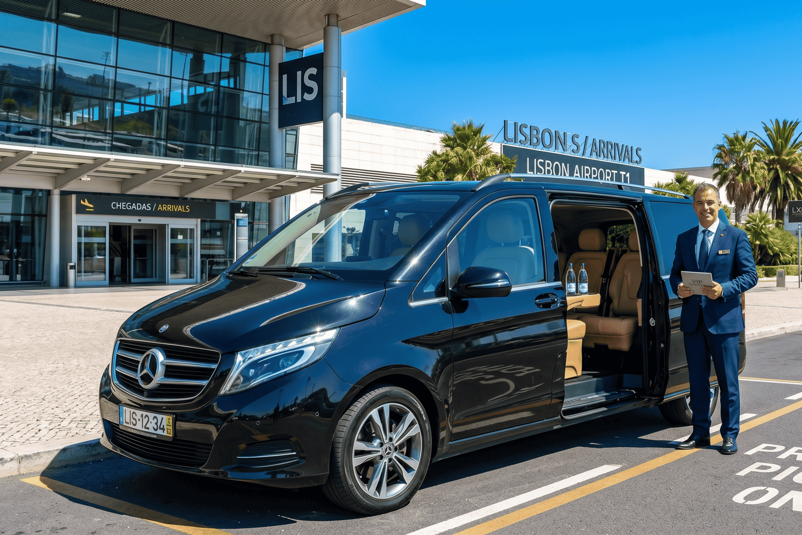 Lisbona: transfer privato tra Aeroporto LIS e centro città