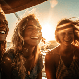 Lisbona: Crociera in barca al tramonto con DJ e Open Bar