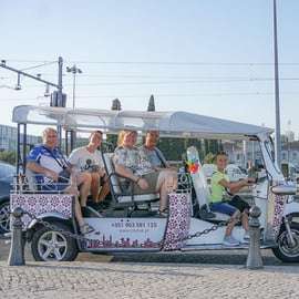 Tour panoramico di Lisbona di 3 ore in Tuk Tuk