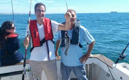 Escursione di pesca di mezza giornata