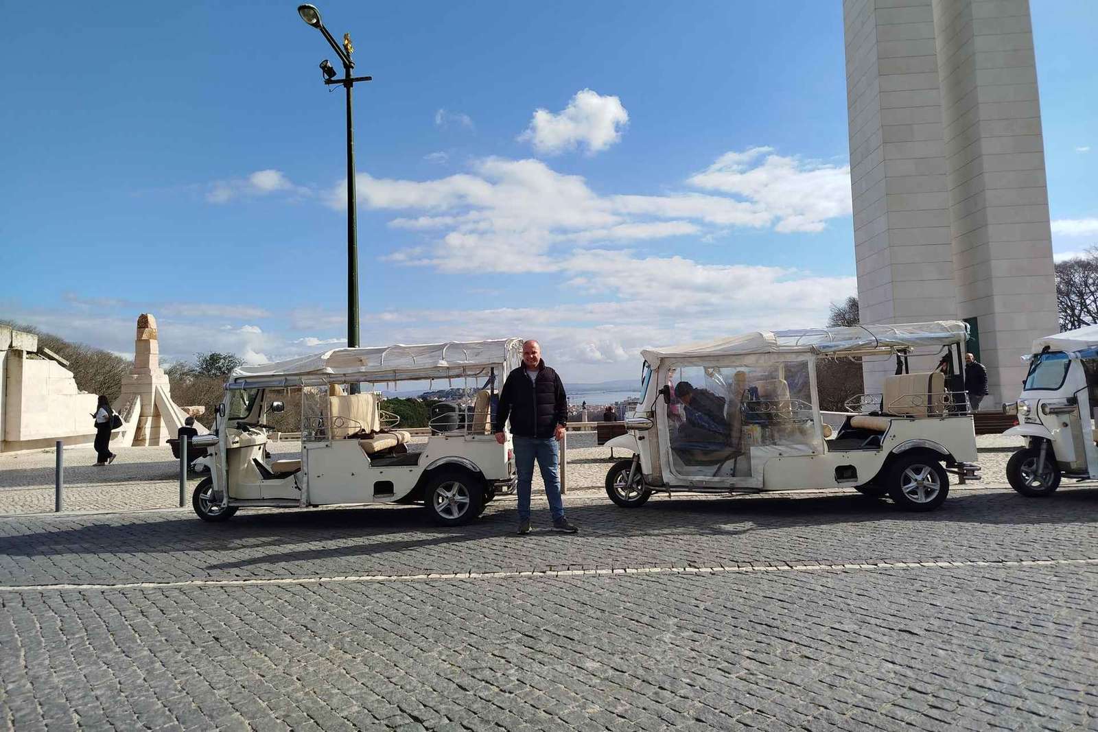 Lisbona: tour panoramico di 3 ore in Tuk-Tuk