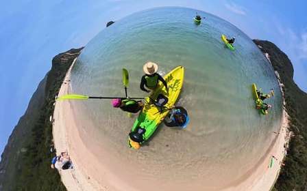 Lisbona: esperienza di kayak e snorkeling ad Arrábida, sito UNESCO
