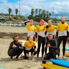 Lisbona-Cascais: esperienza surf locale