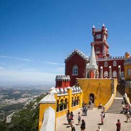 Da Lisbona: Tour privato di Sintra e Cascais di un giorno intero