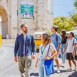 Tour a piedi del meglio di Lisbona: Rossio, Chiado e Alfama