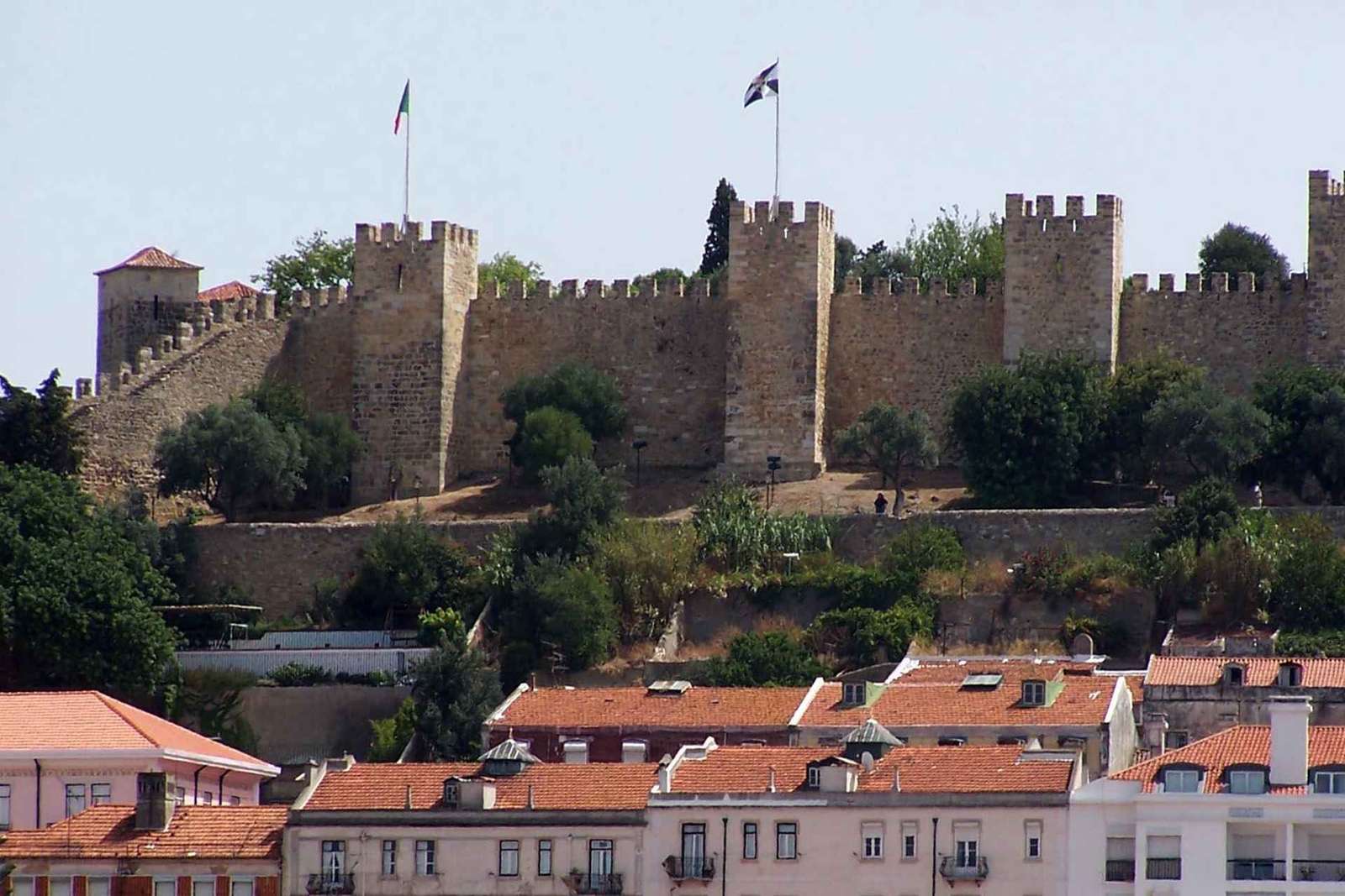 Lisbona: Biglietto di ingresso prioritario per il Castello di São Jorge