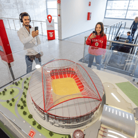 Lisbona: Tour dello stadio Benfica Luz con sciarpa ricordo