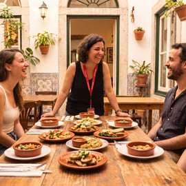 Lisbona: tour a piedi con degustazioni di cibo vegano e cultura