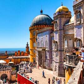 Lisbona: Tour di un giorno di Sintra, Pena, Cabo da Roca e Cascais