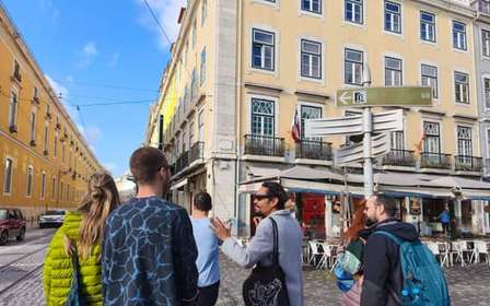 Lisbona: tour guidato a piedi dei punti salienti della città