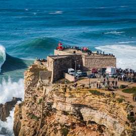 Da Lisbona: Escursione di un giorno a Porto, Óbidos e Nazaré