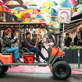 Lisbona: Tour panoramico privato della città in Tuk-Tuk