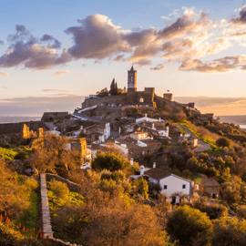 Da Lisbona: ÉVORA + Cappella delle Ossa + MONSARAZ + Vini dell'Alentejo