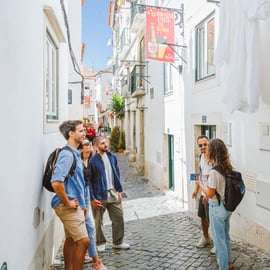 Tour a piedi del meglio di Lisbona: Rossio, Chiado e Alfama