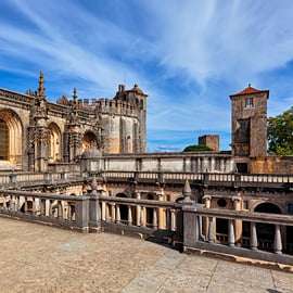 Da Lisbona: Itinerario dei Templari - Almourol, Tomar e il Convento di Cristo
